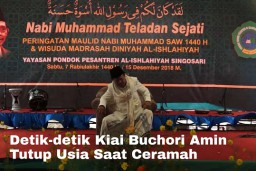Video: Detik-detik Kiai Buchori Amin Wafat Saat Ceramah